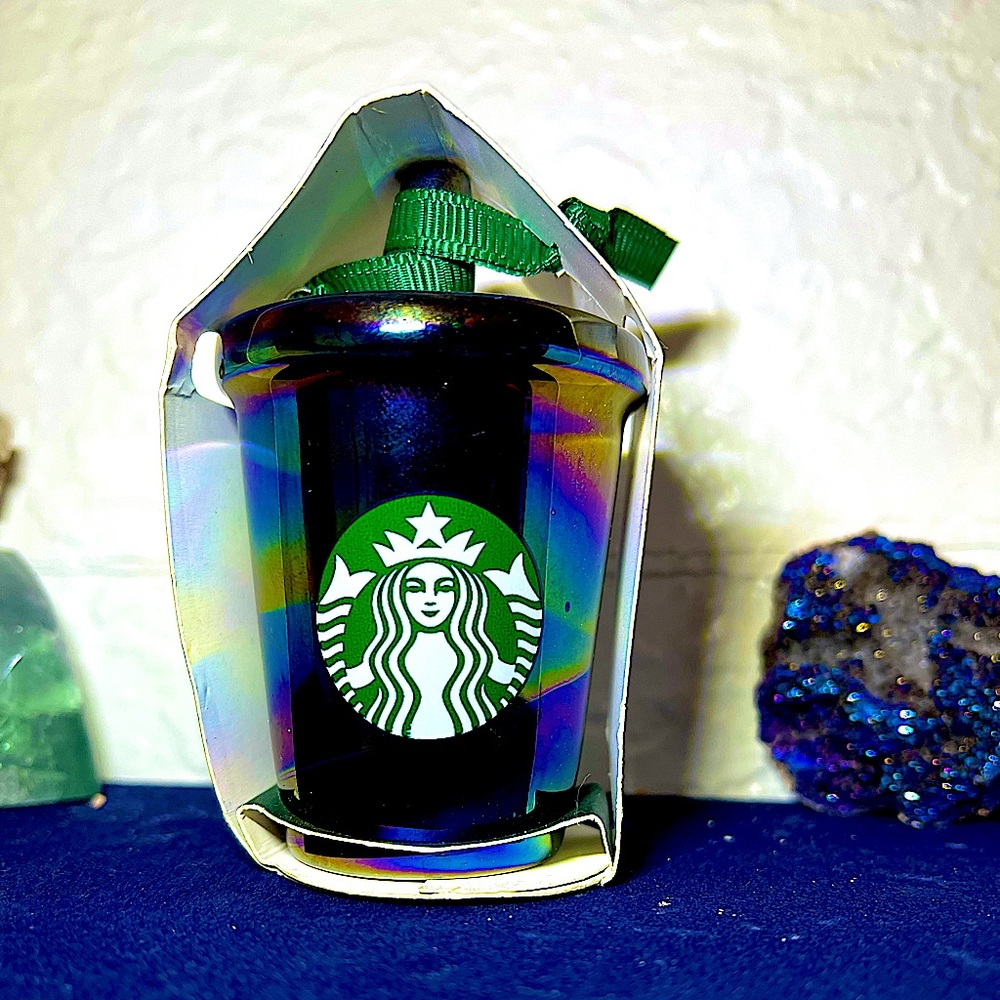 Ceramic Starbucks Christmas Ornament